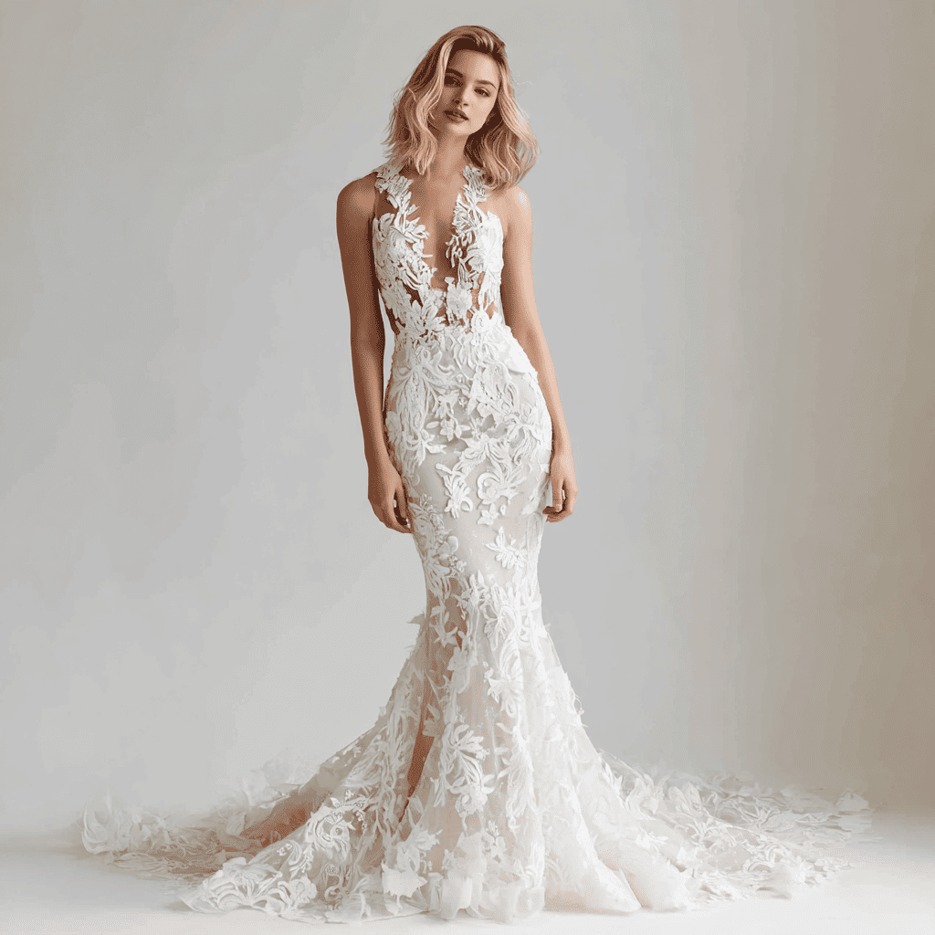 custom wedding dress